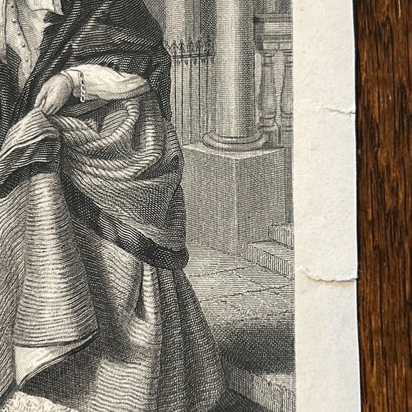 The Crossing Sweeper 5.5" x 8.25" Antique Engraving/Print - Picture 9 of 10